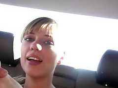 Hottest pornstar Nicole Ray in exotic outdoor, blonde sex clip