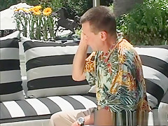 Best pornstars Nikki Hunter and Jackie Moore in hottest blonde, outdoor porn scene