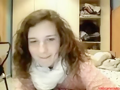 Bazoocam girl having fun
