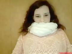 Bazoocam girl having fun