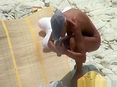 Skinny nudist with tight body