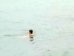 Busty and fat mature nudist