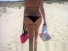 sexy walk in the beach