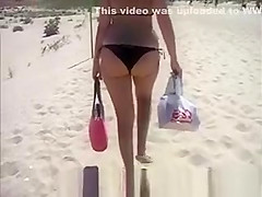 sexy walk in the beach