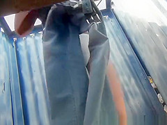 Hidden camera in the dressing room