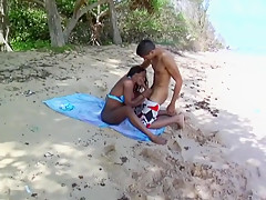 Fabulous pornstar Jada Fire in incredible cunnilingus, beach sex video