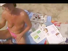 Beach couple