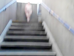 Small titted milf suzy naked bridge walk.