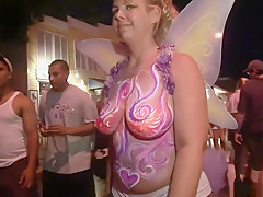 Crazy pornstar in incredible striptease, blonde porn clip