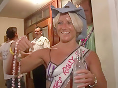 Crazy pornstar in incredible striptease, blonde porn clip