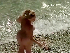 Texting before removing the bikini