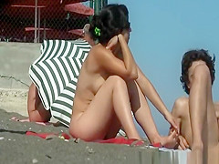 Nudist woman crotch secretly filmed