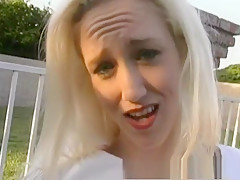 Hottest pornstar Alana Evans in incredible facial, blonde xxx video