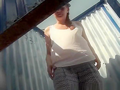 View hidden camera in changing room