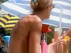 French girl in topless