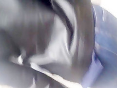 Ghetto milf bubble butt in tight jeans