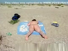 Voyeur on the beach
