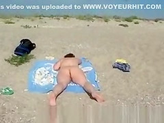 Voyeur on the beach