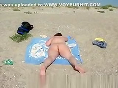 Voyeur on the beach
