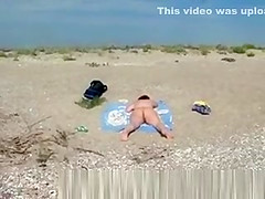 Voyeur on the beach