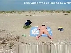 Voyeur on the beach