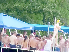 Horny pornstar in fabulous group sex, striptease adult movie