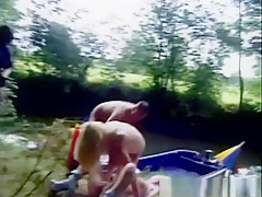 Best pornstars Flick Shagwell and Louise Muirhead in incredible threesomes, blonde xxx video