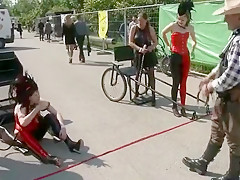 Fabulous homemade Fetish, Outdoor sex video