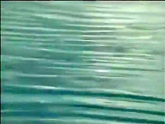 Teen girl spied as she swims in a lake