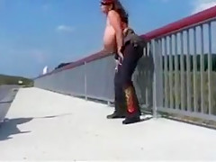 The stacked biker lady