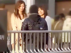 Exotic Japanese slut Miu Fujisawa, Yui Akane, Rina Kato in Best Outdoor JAV clip