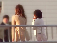 Exotic Japanese slut Miu Fujisawa, Yui Akane, Rina Kato in Best Outdoor JAV clip