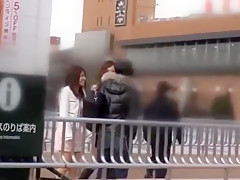 Exotic Japanese slut Miu Fujisawa, Yui Akane, Rina Kato in Best Outdoor JAV clip