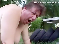 Horny Big Butt, Outdoor porn clip
