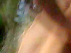 Teens outdoor found a guy