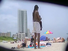 Black and white ass voyeur comparison