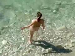 Sex on the beach got filmed by a voyeur