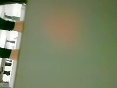 Voyeur in pool cabin secretly films woman