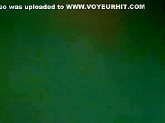 Voyeur in pool cabin secretly films woman