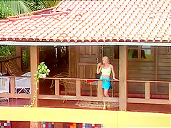 Exotic pornstars Silvia Saint and Lea De Mae in hottest outdoor, big butt porn video