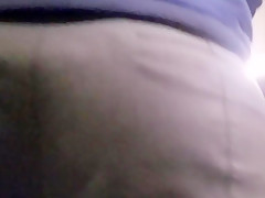 Pretty girl with nice round ass