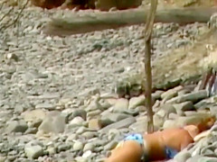 Voyeur saw her greet him with a blowjob