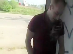 Incredible Cumshots, Outdoor porn clip