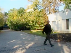 Fabulous homemade BDSM, Outdoor adult scene