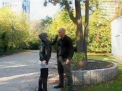 Fabulous homemade BDSM, Outdoor adult scene