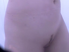 Trimmed pussy woman dressing bikini