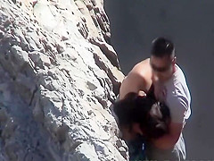 Kissing her gets the man crazy horny