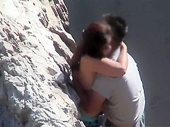 Kissing her gets the man crazy horny