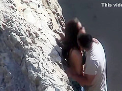 Kissing her gets the man crazy horny