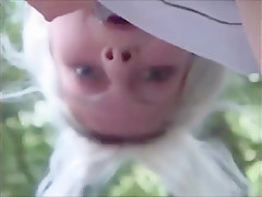 Girlfriend Flashing in Forest VR88